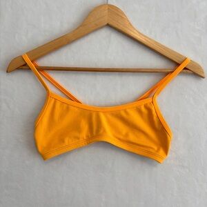 Jolyn orange bikini top small
